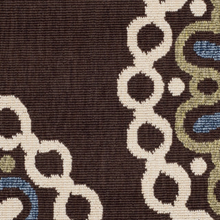 Safavieh Veranda VER092 Chocolate/Blue Area Rug 