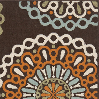 Safavieh Veranda VER092 Chocolate/Terracotta Area Rug 