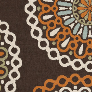 Safavieh Veranda VER092 Chocolate/Terracotta Area Rug 