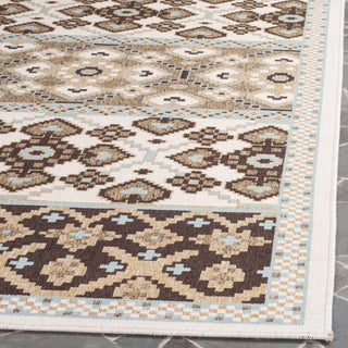 Safavieh Veranda VER093 Cream/Chocolate Area Rug 