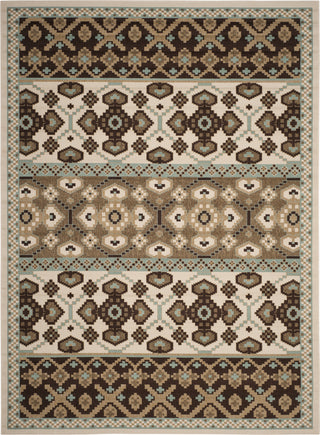 Safavieh Veranda VER093 Cream/Chocolate Area Rug 