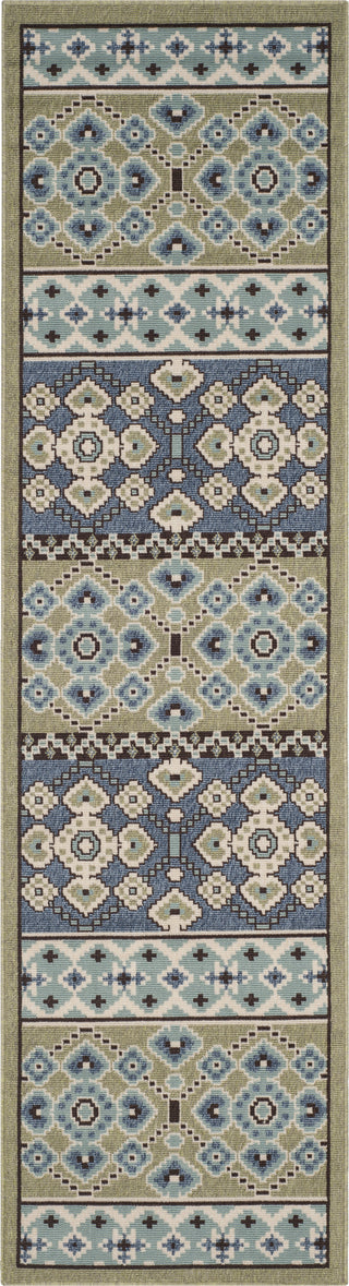 Safavieh Veranda VER093 Green/Blue Area Rug 