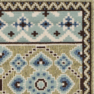 Safavieh Veranda VER093 Green/Blue Area Rug 