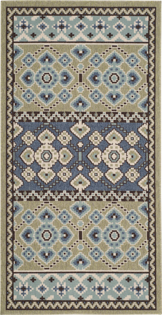 Safavieh Veranda VER093 Green/Blue Area Rug main image