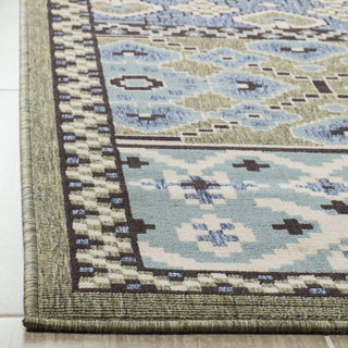 Safavieh Veranda VER093 Green/Blue Area Rug 