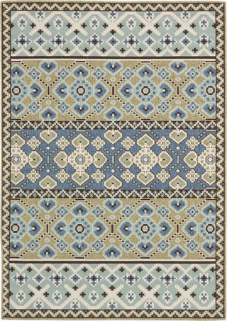 Safavieh Veranda VER093 Green/Blue Area Rug 