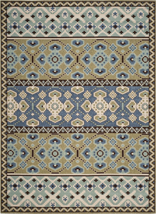 Safavieh Veranda VER093 Green/Blue Area Rug 