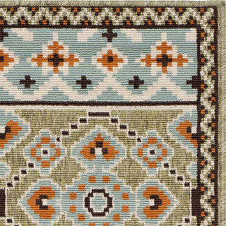 Safavieh Veranda VER093 Green/Terracotta Area Rug 