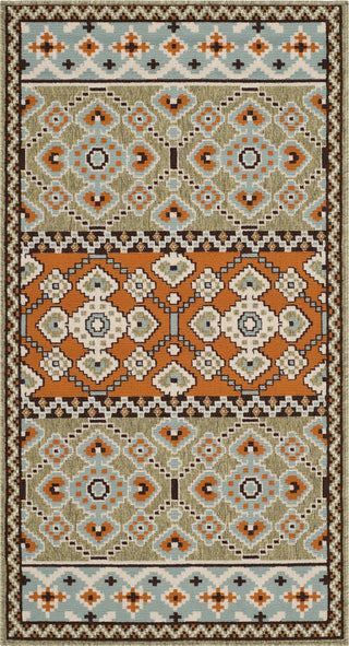 Safavieh Veranda VER093 Green/Terracotta Area Rug main image