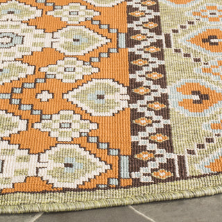 Safavieh Veranda VER093 Green/Terracotta Area Rug 