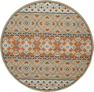 Safavieh Veranda VER093 Green/Terracotta Area Rug 