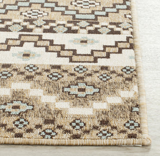 Safavieh Veranda VER095 Creme/Brown Area Rug 