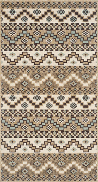 Safavieh Veranda VER095 Creme/Brown Area Rug main image