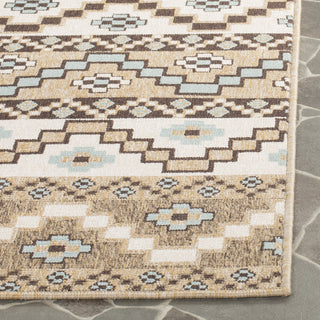 Safavieh Veranda VER095 Creme/Brown Area Rug 