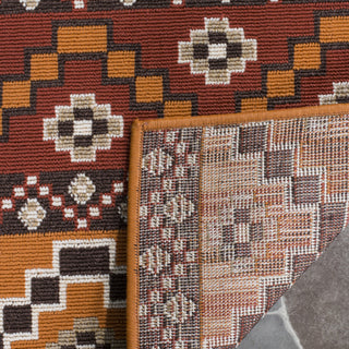 Safavieh Veranda VER095 Red/Chocolate Area Rug 