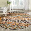 Safavieh Veranda VER095 Terracotta/Chocolate Area Rug 