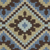 Safavieh Veranda VER096 Green/Chocolate Area Rug 