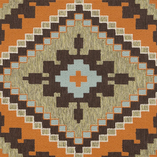 Safavieh Veranda VER096 Green/Terracotta Area Rug 