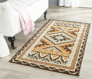 Safavieh Veranda VER096 Green/Terracotta Area Rug  Feature