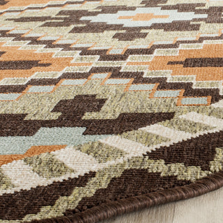 Safavieh Veranda VER096 Green/Terracotta Area Rug 