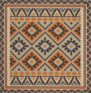 Safavieh Veranda VER096 Green/Terracotta Area Rug 