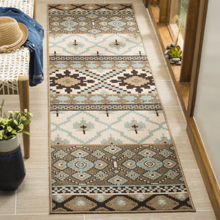 Safavieh Veranda VER097 Creme/Brown Area Rug 