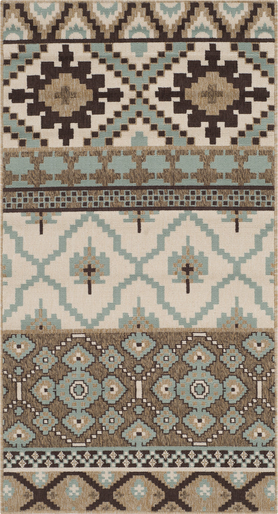 Safavieh Veranda VER097 Creme/Brown Area Rug main image