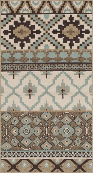 Safavieh Veranda VER097 Creme/Brown Area Rug main image