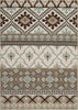 Safavieh Veranda VER097 Creme/Brown Area Rug 