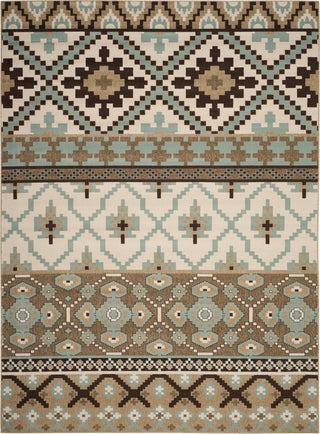 Safavieh Veranda VER097 Creme/Brown Area Rug 