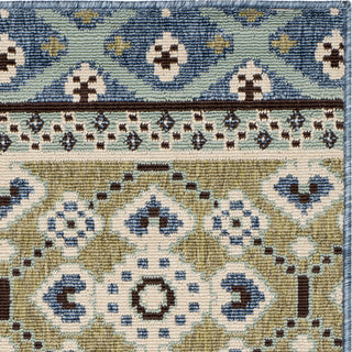 Safavieh Veranda VER097 Chocolate/Blue Area Rug 