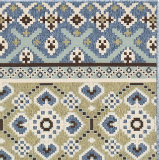 Safavieh Veranda VER097 Chocolate/Blue Area Rug 