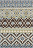 Safavieh Veranda VER097 Chocolate/Blue Area Rug 