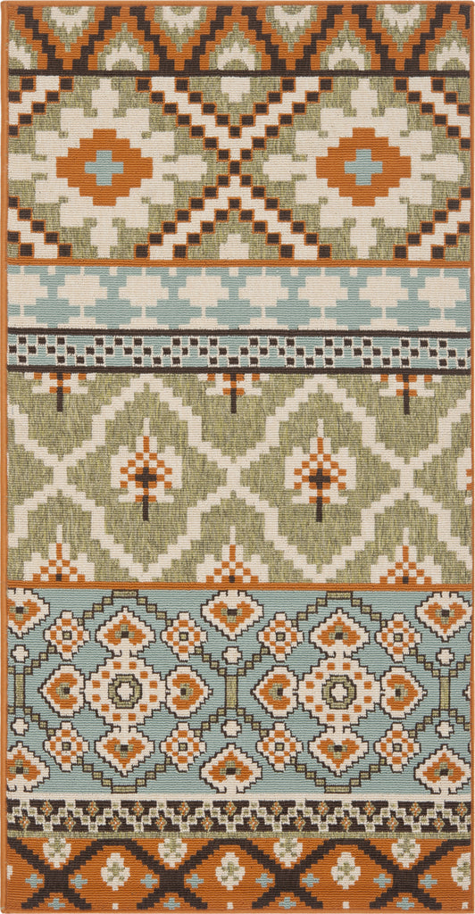 Safavieh Veranda VER097 Green/Terracotta Area Rug main image