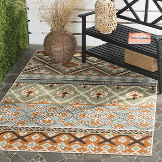 Safavieh Veranda VER097 Green/Terracotta Area Rug 