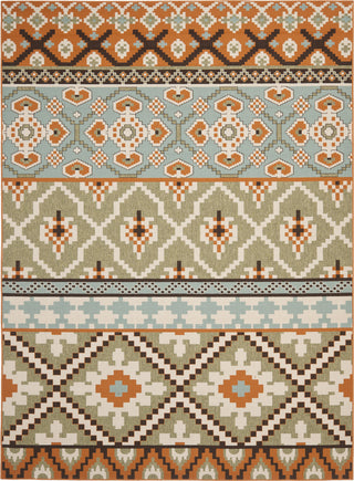 Safavieh Veranda VER097 Green/Terracotta Area Rug 