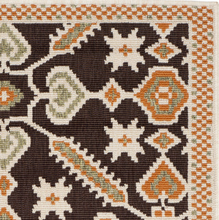 Safavieh Veranda VER098 Chocolate/Terracotta Area Rug 