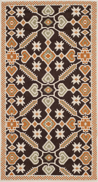 Safavieh Veranda VER098 Chocolate/Terracotta Area Rug main image