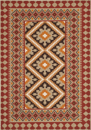 Safavieh Veranda VER099 Red/Natural Area Rug 