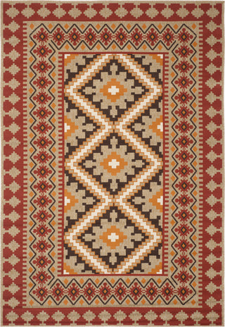 Safavieh Veranda VER099 Red/Natural Area Rug 