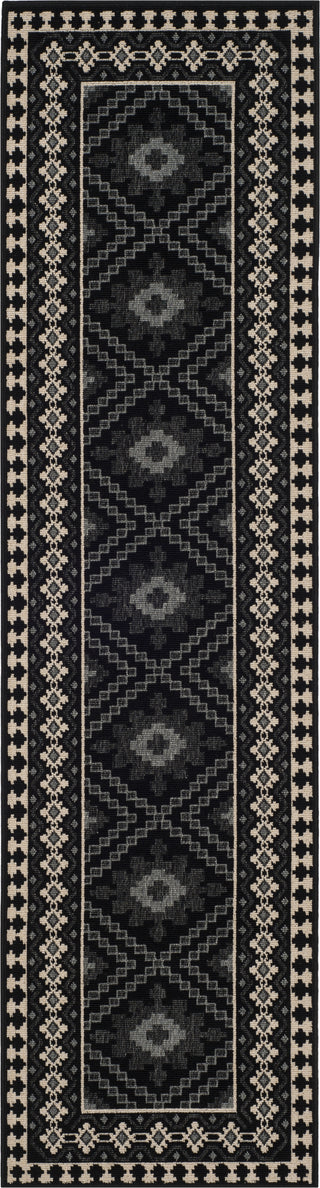 Safavieh Veranda VER099 Black/Creme Area Rug 