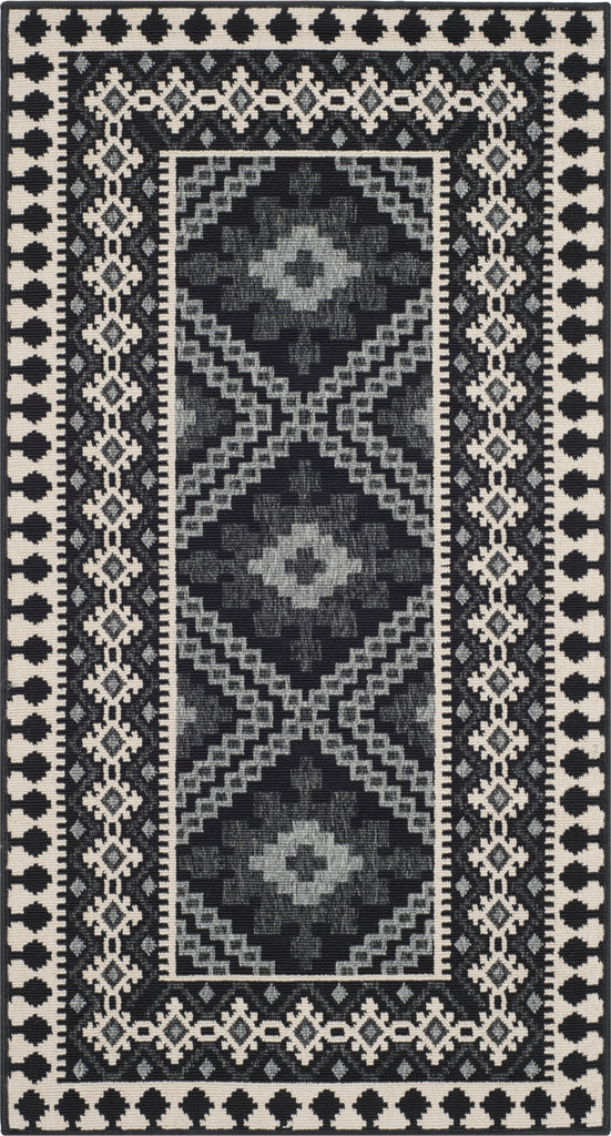 Safavieh Veranda VER099 Black/Creme Area Rug main image