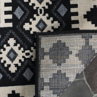 Safavieh Veranda VER099 Black/Creme Area Rug 