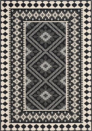 Safavieh Veranda VER099 Black/Creme Area Rug 