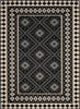Safavieh Veranda VER099 Black/Creme Area Rug 