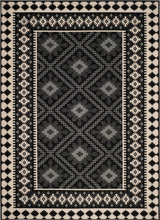 Safavieh Veranda VER099 Black/Creme Area Rug 