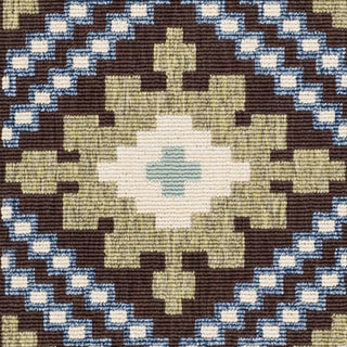 Safavieh Veranda VER099 Chocolate/Green Area Rug 