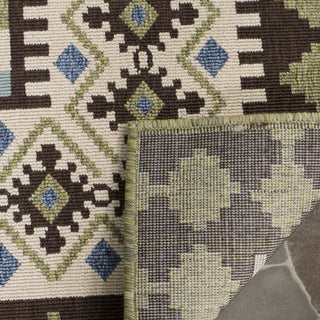 Safavieh Veranda VER099 Chocolate/Green Area Rug 