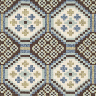 Safavieh Veranda VER100 Blue/Chocolate Area Rug 