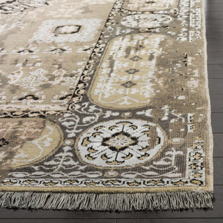 Safavieh Vineyard VIN515 Graphite/Charcoal Area Rug Detail